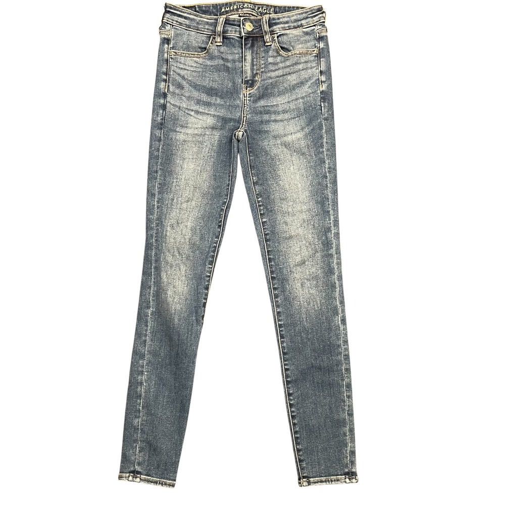American Eagle Hi-Rise Jegging Next Level Stretch Jeans Size 0